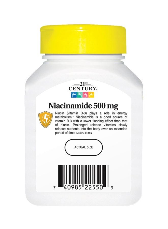 القرن الحادي والعشرون مكمل فيتامين نِياسيناميد - 110 أقراص - Image 2